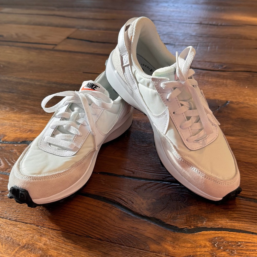 Nike Waffle Debut Summit White Orewood Brown Sneakers Womens 9 - Picture 2 of 9